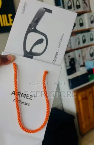 Airmez Ai Glasses (Bluetooth Earphones Plus 12mp Camera)