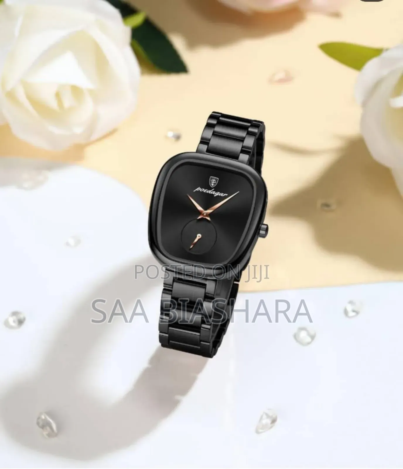 Poedagar Women's Classic Watch Black