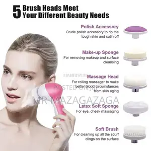 5 in 1 Face Cleansing Brush