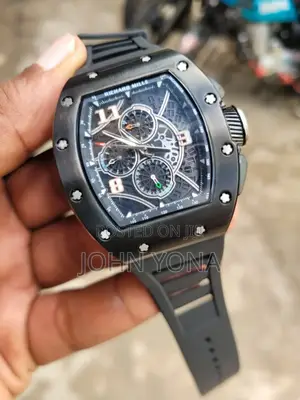 Richard Mille Watch Full Black