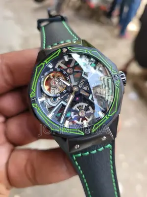 Hanboro Leather Strap Watch