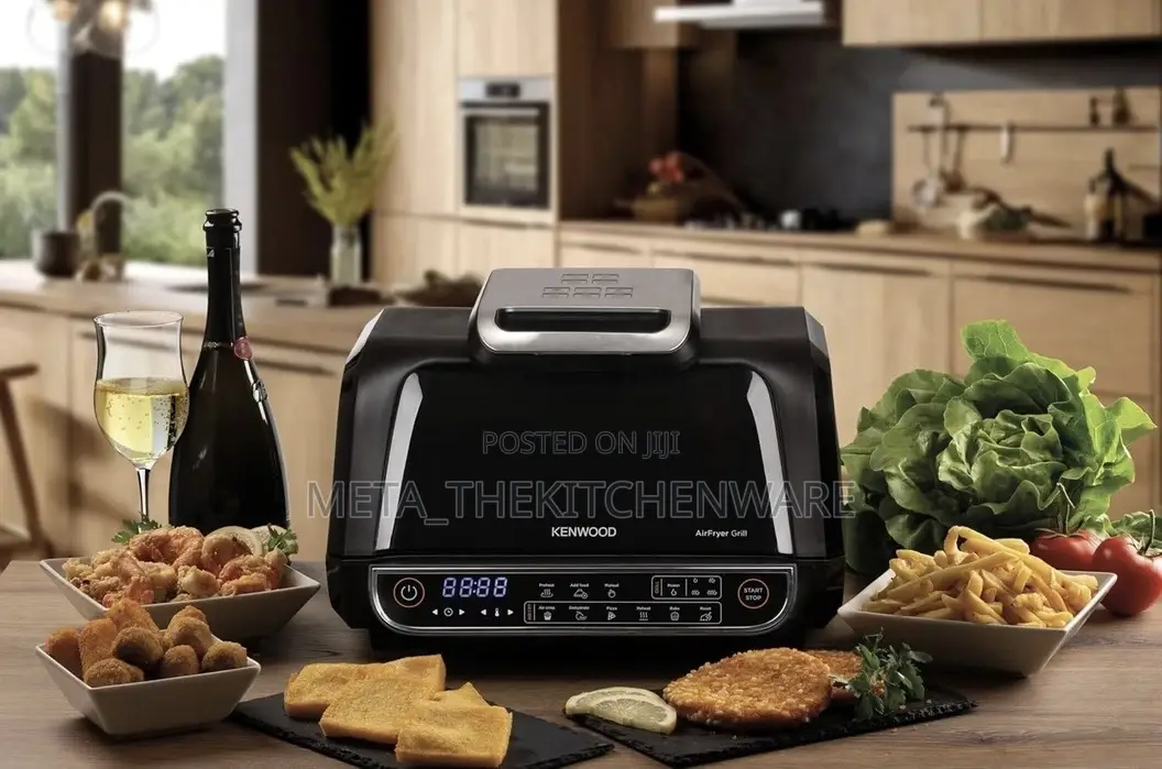 Kenwood Airfryer With Grill 8l 1700w Ghf40.000bk