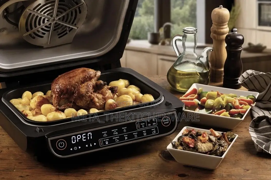 Kenwood Airfryer With Grill 8l 1700w Ghf40.000bk