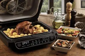 Kenwood Airfryer With Grill 8l 1700w Ghf40.000bk