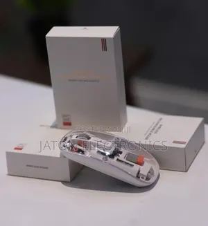 Transparent Wireless Bluetooth Rechargeable Mouse