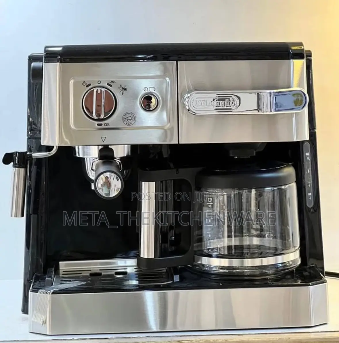 De'longhi Combi Coffee Machine 1750w Pump Espresso Drip Coffee Maker