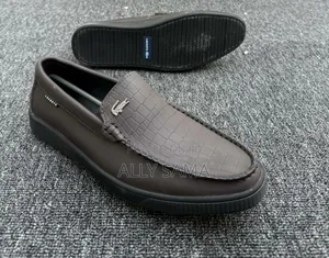 Men's Loafers Lacoste Material Leather