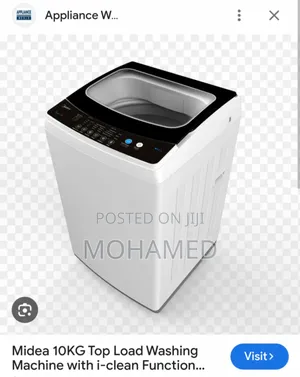 Midea Washing Machine Topload 10kg