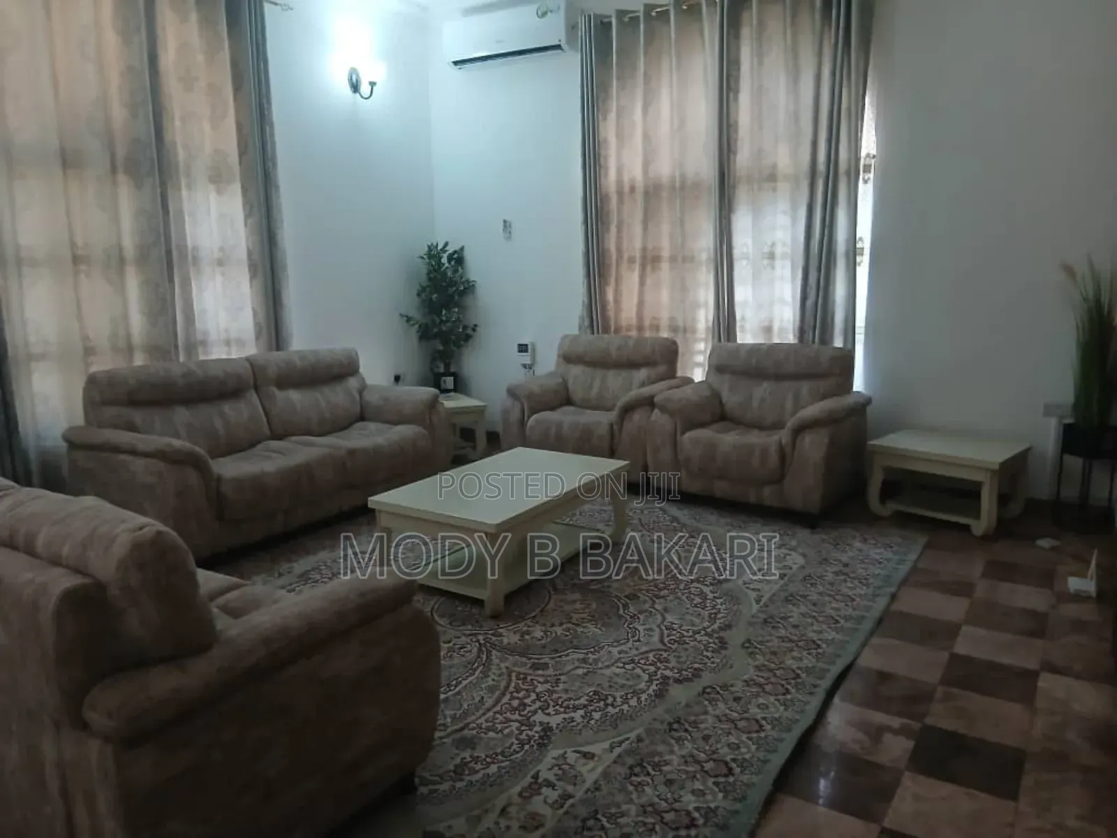 Furnished 4bdrm Villa in Mikocheni for rent