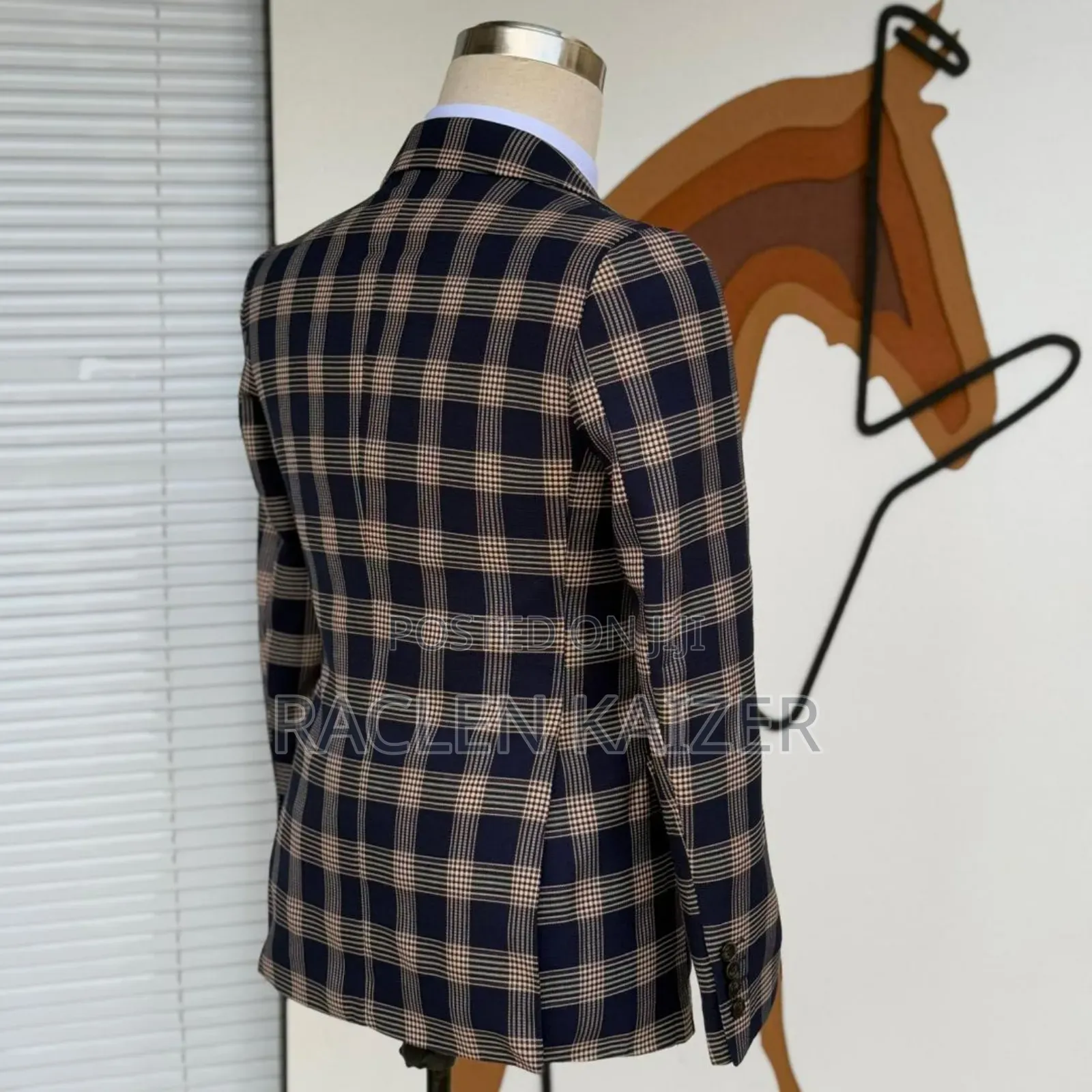 Plaid Pattern Suits