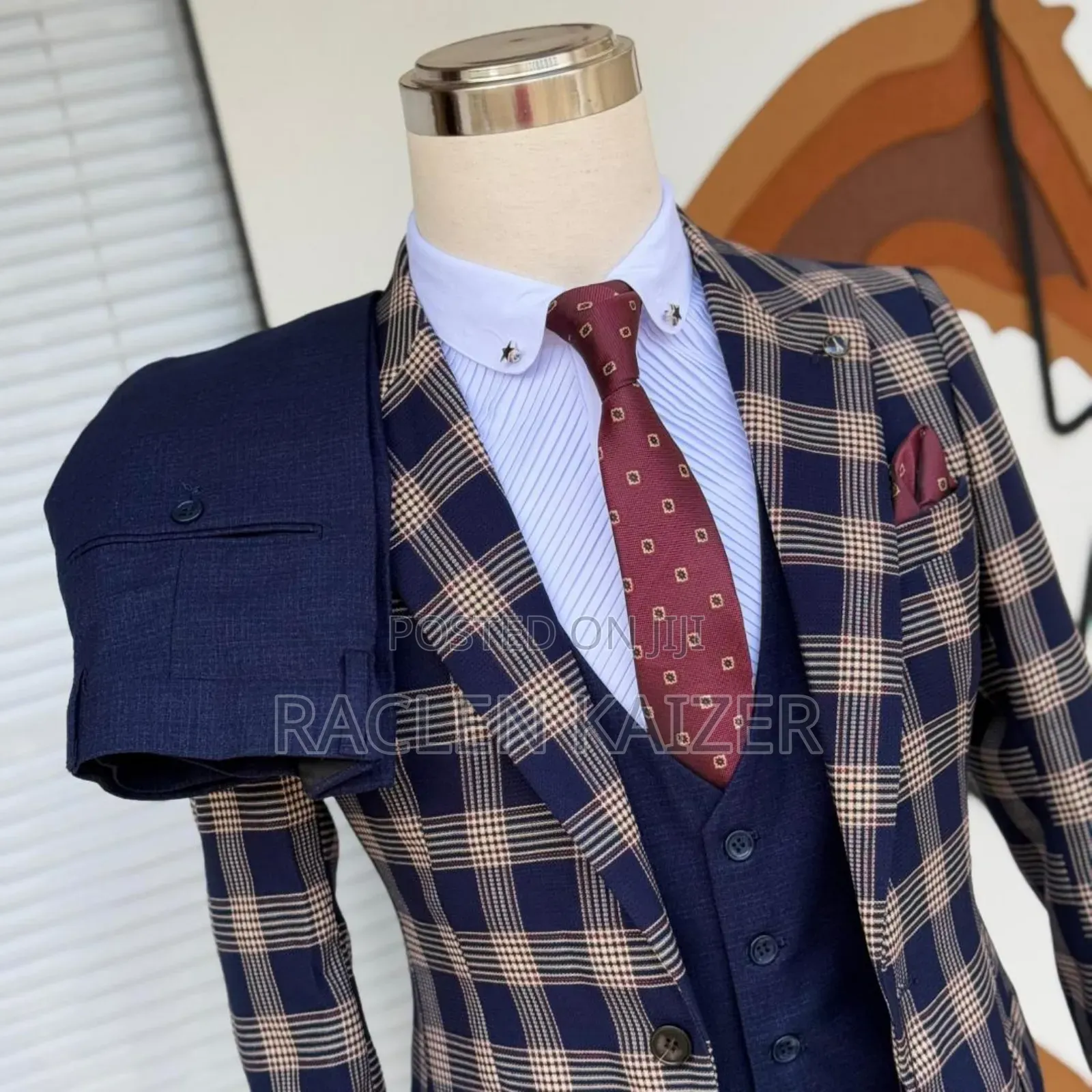 Plaid Pattern Suits