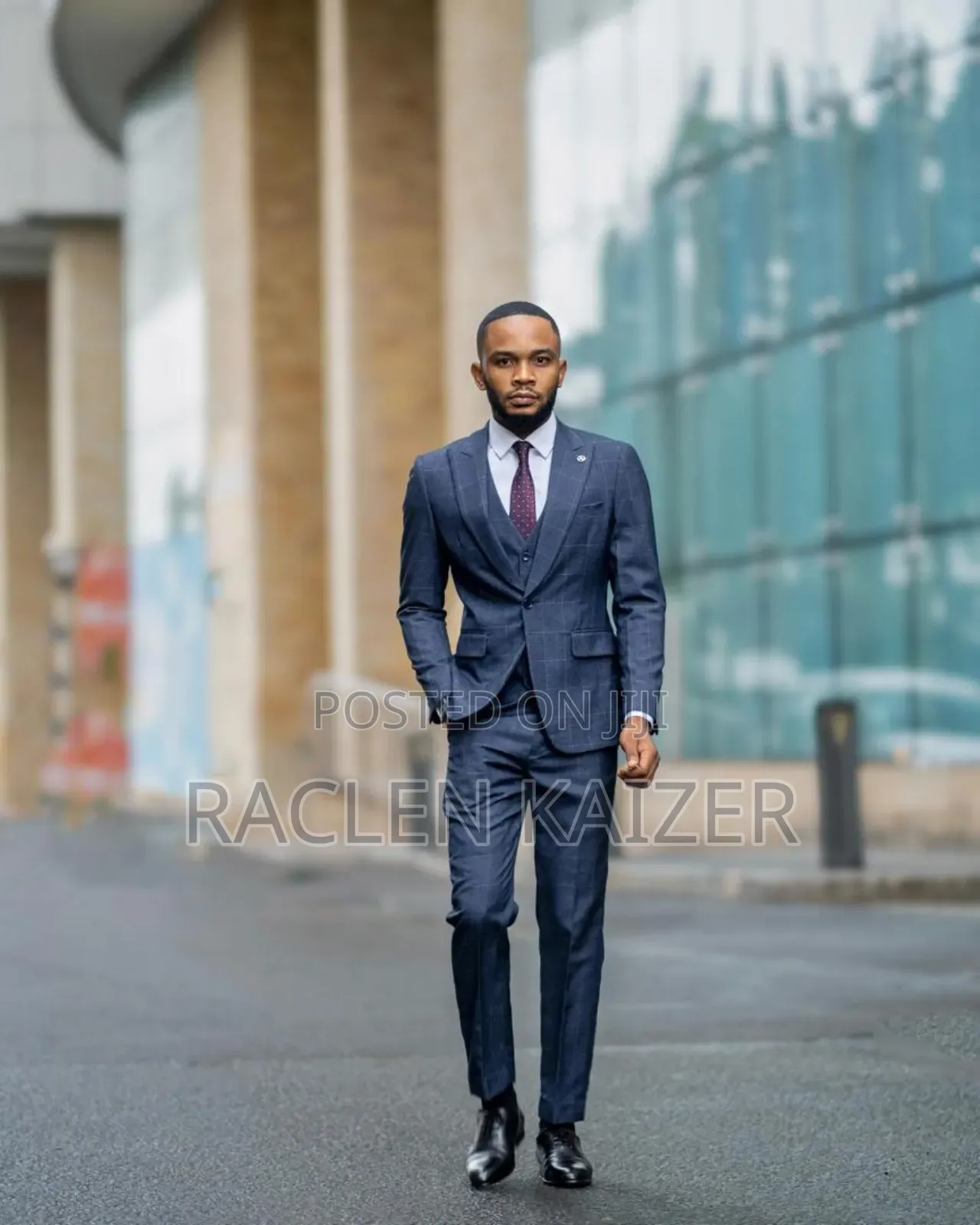 A Subtle Plaid Pattern, Featuring a Gray Color