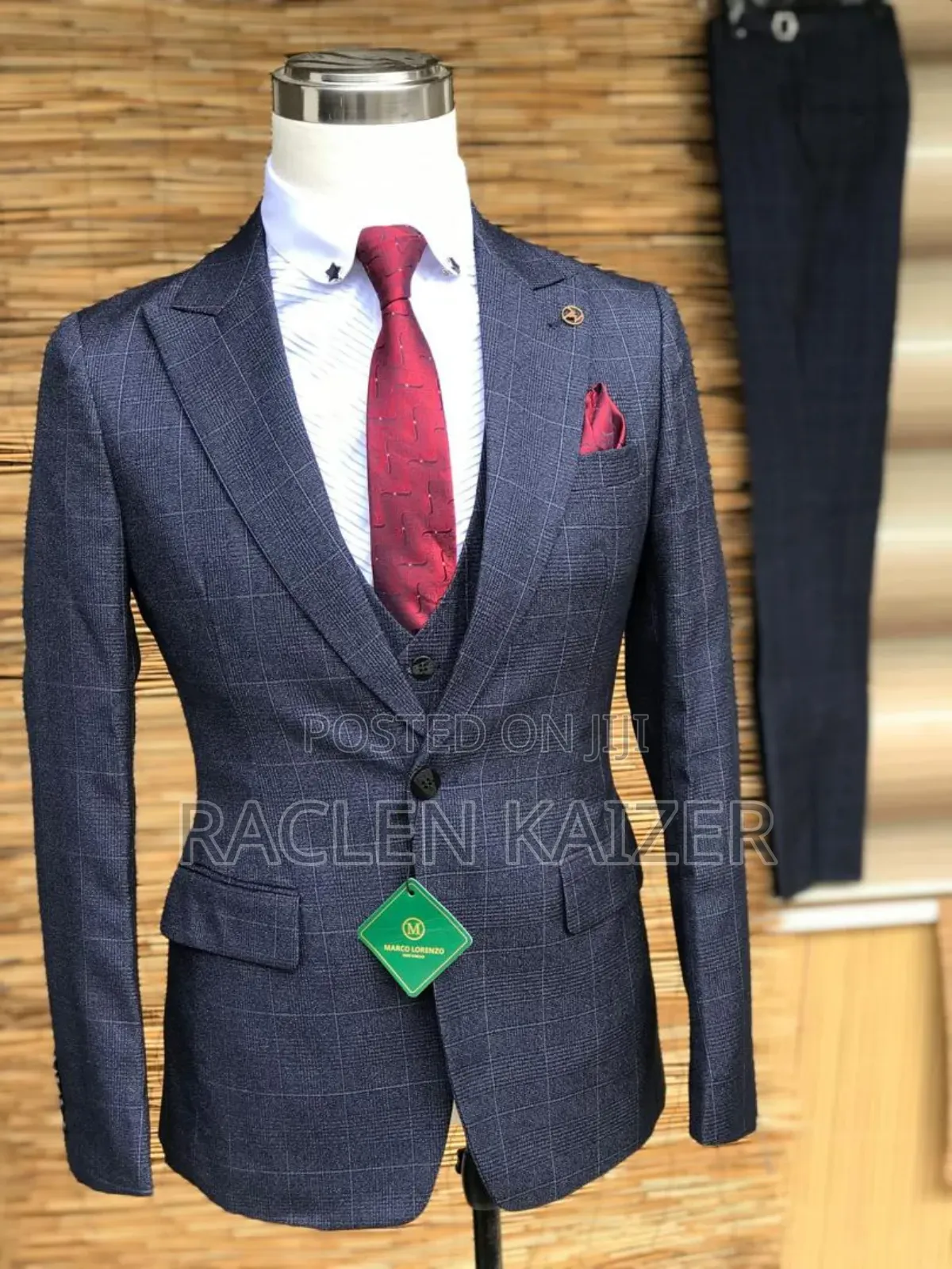 A Subtle Plaid Pattern, Featuring a Gray Color