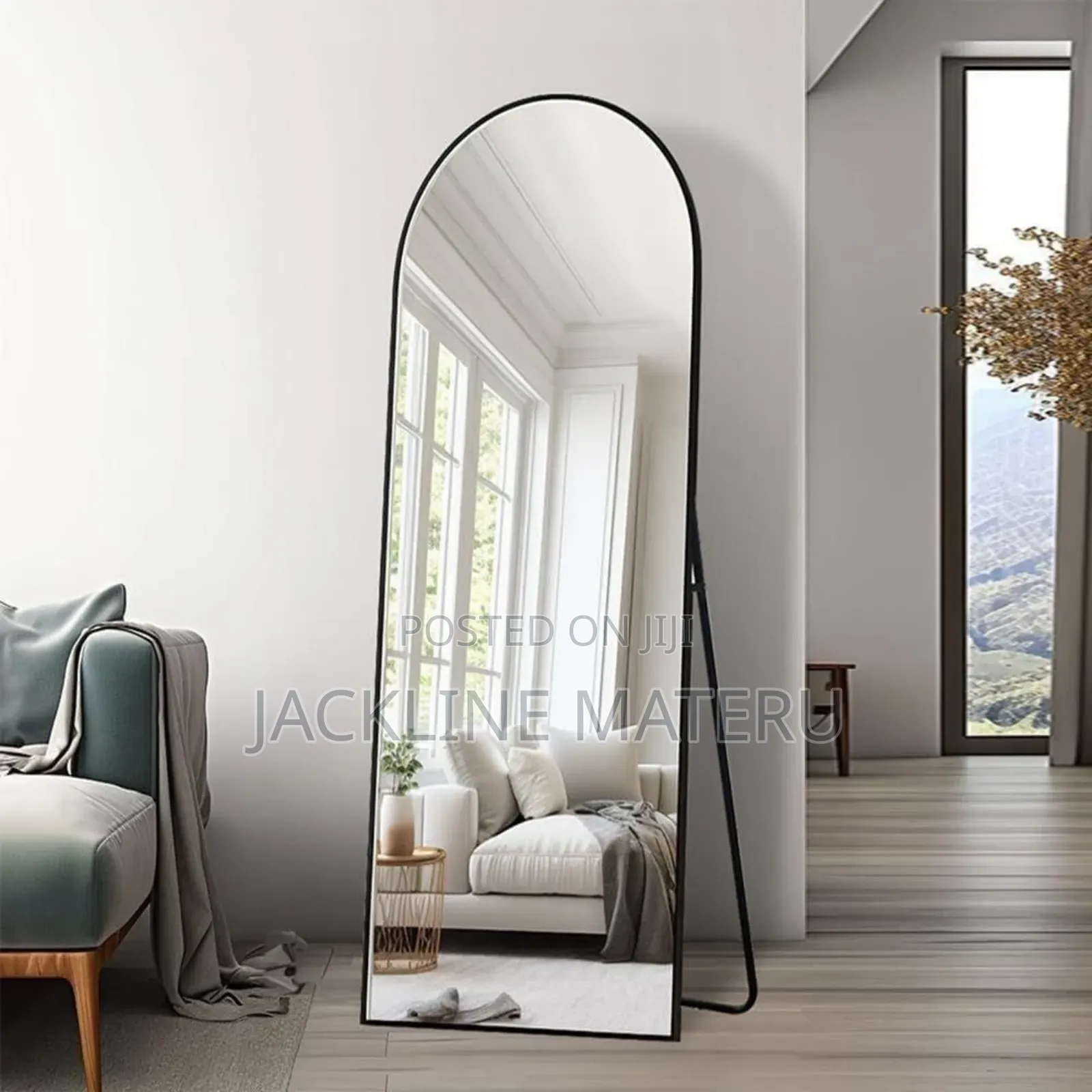 Mirror 2pcs Colour Gold and Black