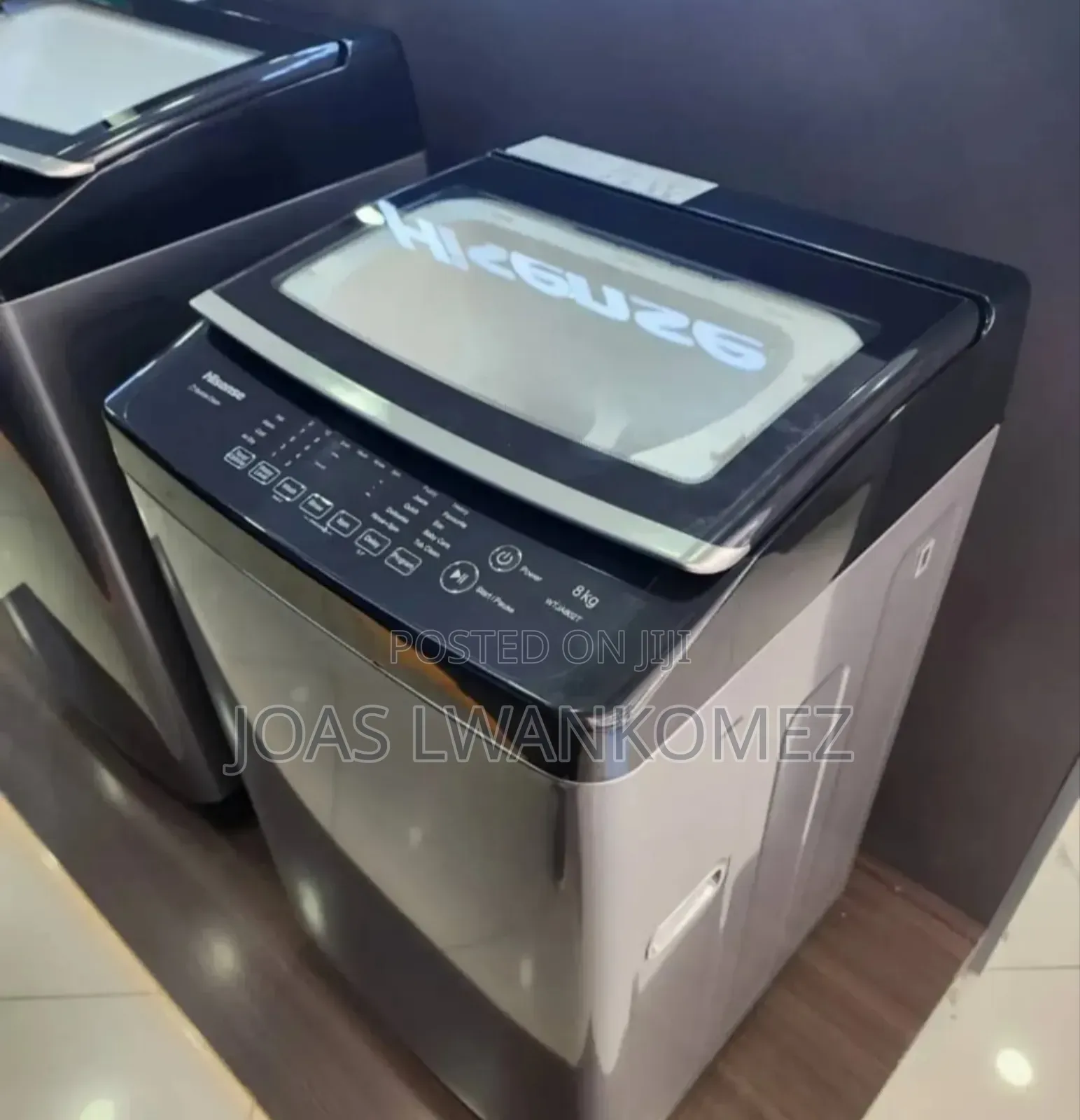 Hisense Automatic Top Loading Washing Machine(8kg)