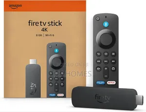 Amazon Fire Tv Stick With Wi-Fi-6 - Black {Firetvstick4k-Wifi6}
