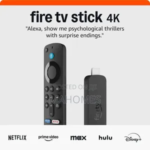 Amazon Fire Tv Stick With Wi-Fi-6 - Black {Firetvstick4k-Wifi6}