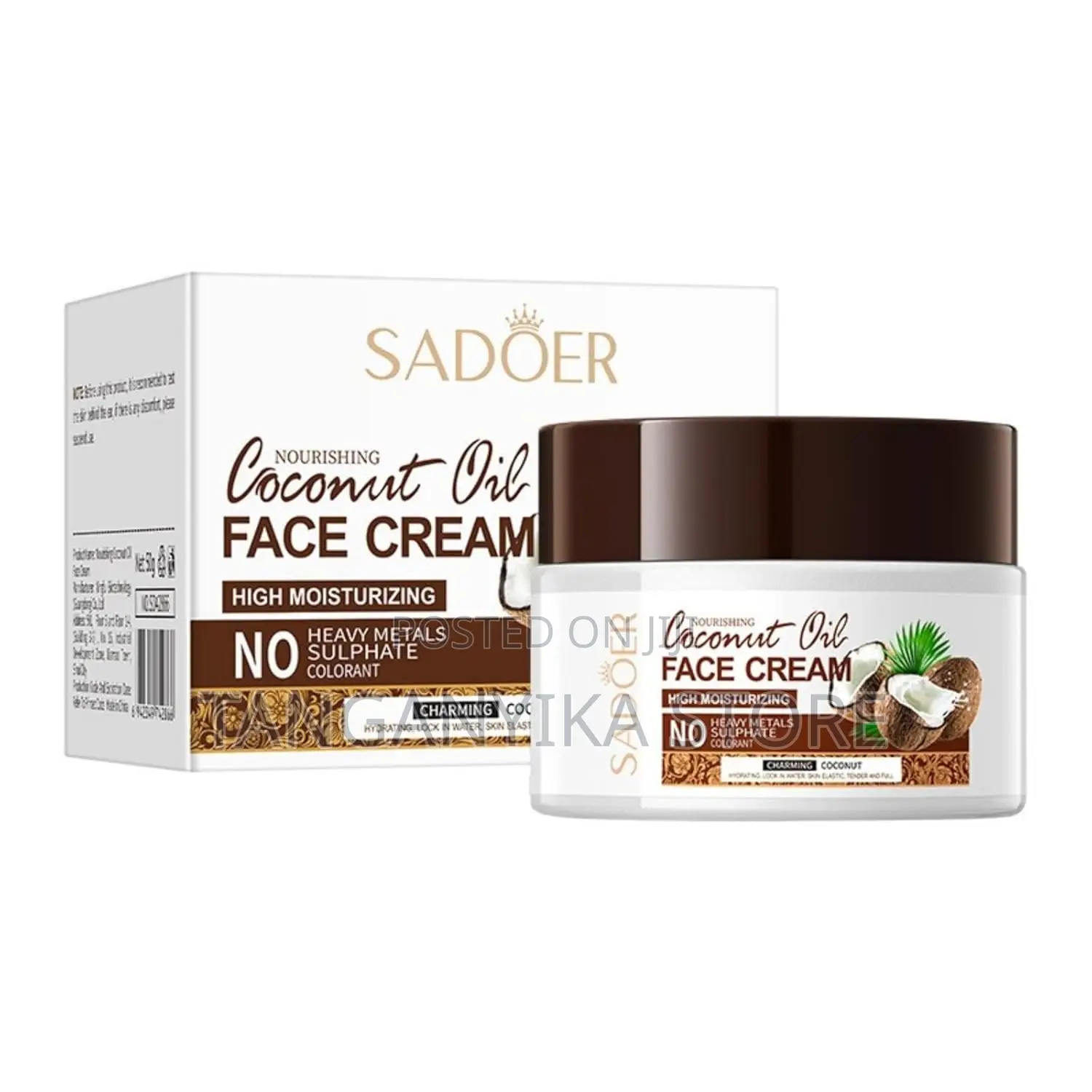 Sadoer Coconut Oil Skin Care Set – 6-in-1