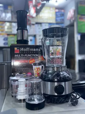Hoffmans 4 in 1 Food Processor (Juicer, Blender, Chopper, and Grinder)