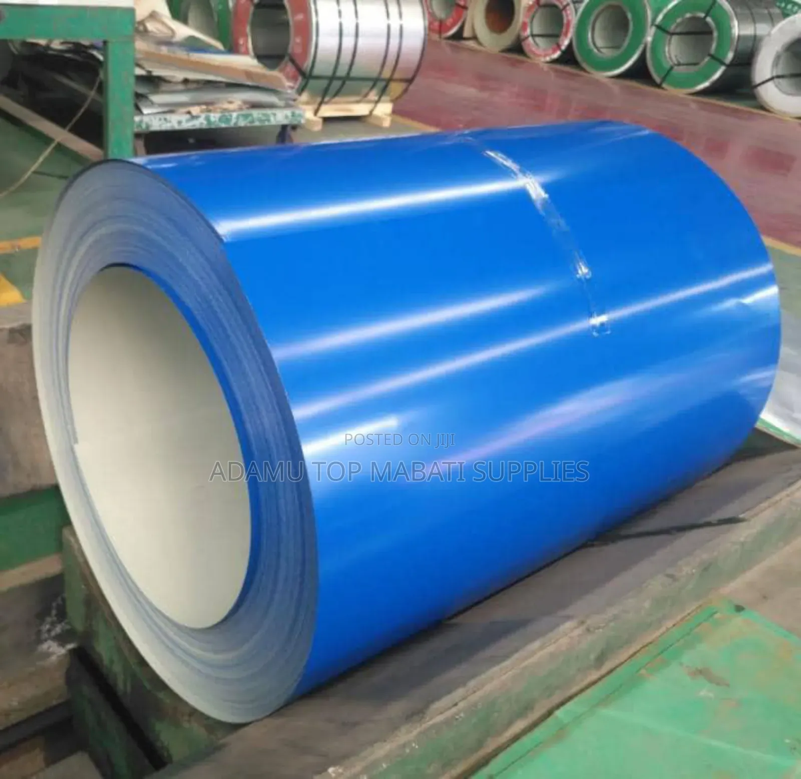 Coils for Blue Color Sheets Are Also Available