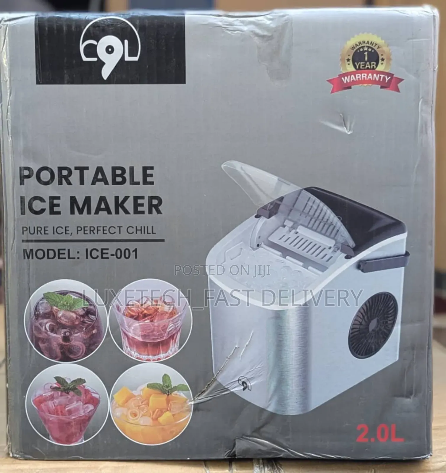 Col Portable Ice Maker 2 Liters