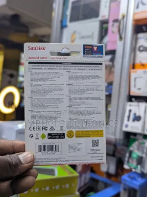 Original Sandisk Otg Flash Drisk 128gb (Dual Drive)