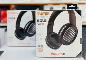 Faster Headset Solo S4 Wireless Headphones