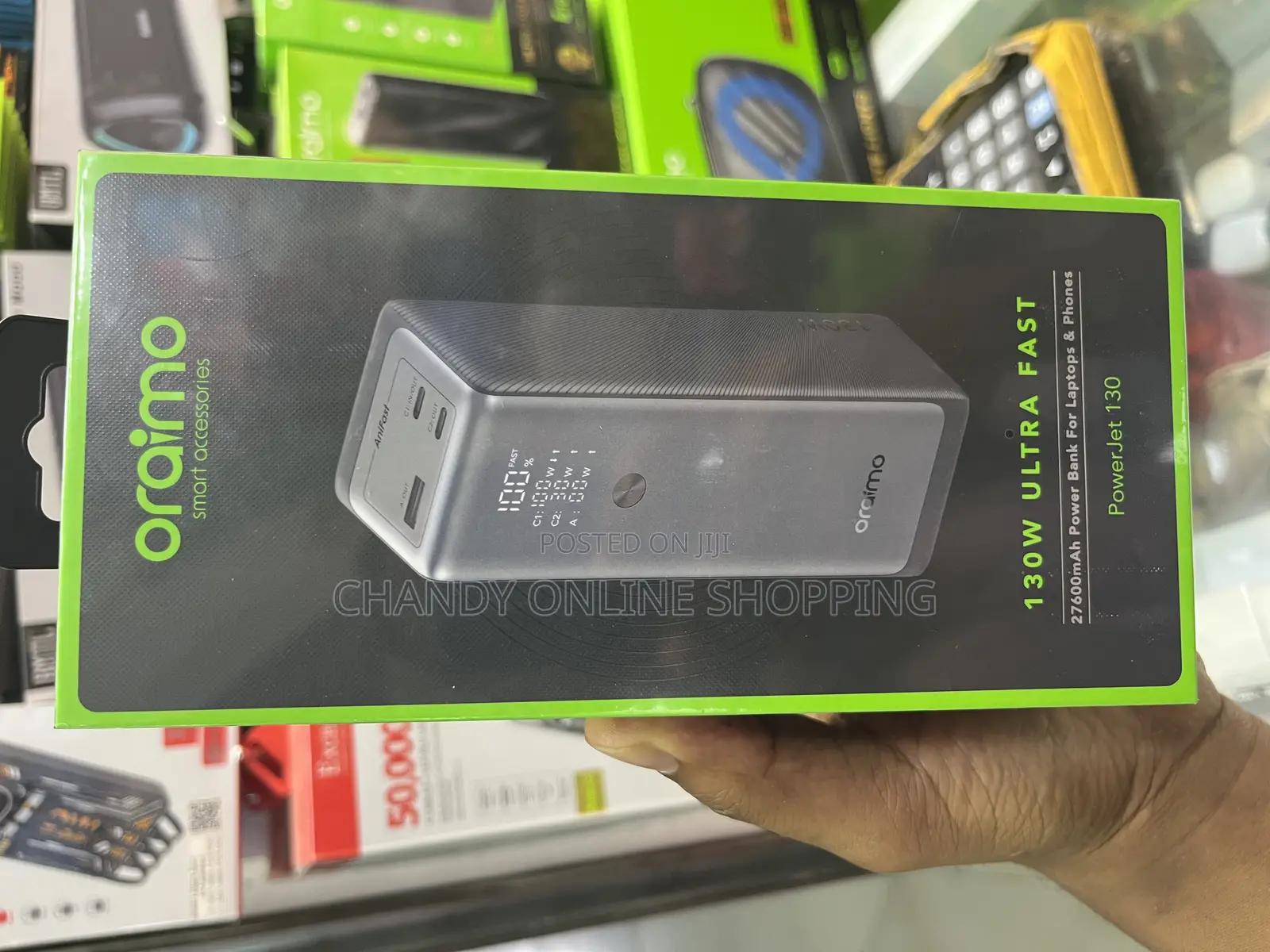 Oraimo 130w Power Bank.