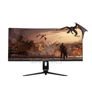 Porodo Gaming Ultra Wide Curved Gaming Monitor 34" 144hz - Black