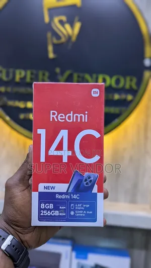 New Xiaomi Redmi 14C 256 GB Red