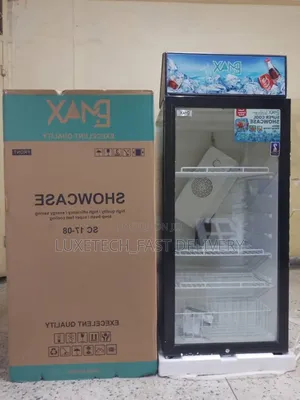 Pmax Showcase Fridge 175l