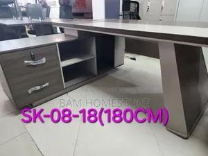 Modern Office Desk/Table With Cabinet(180cm)