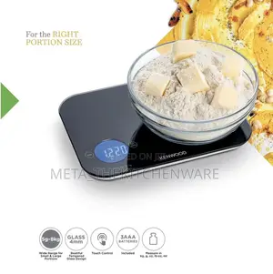 Kenwood Digital Kitchen Scale 5g-8kg Wep50.000bk
