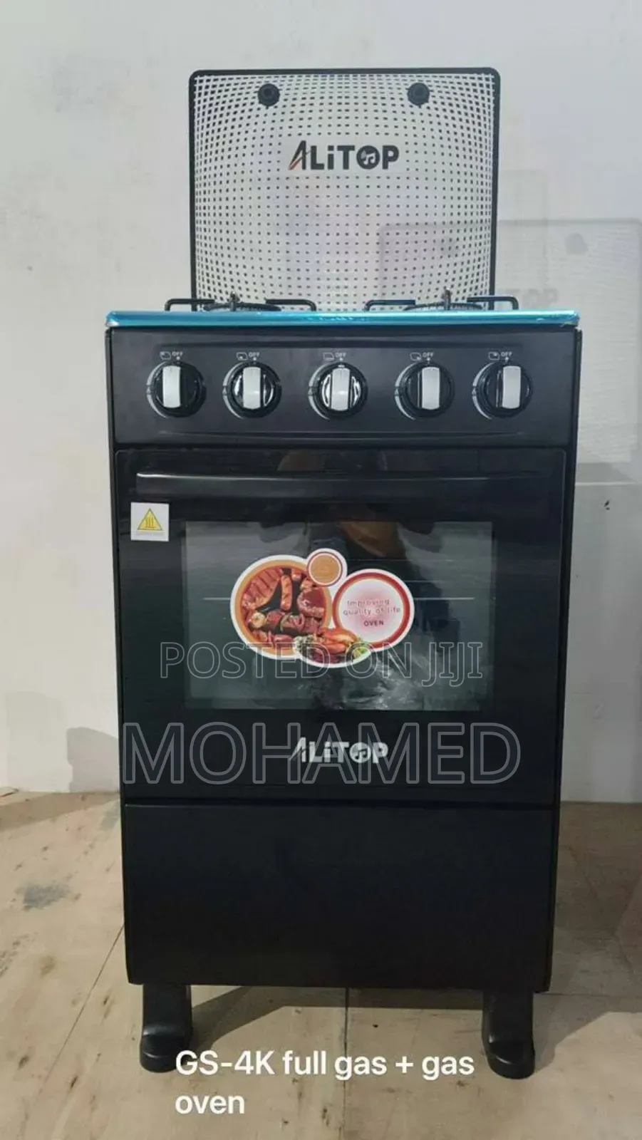 Alitop Full Gas Cooker 4 Plates