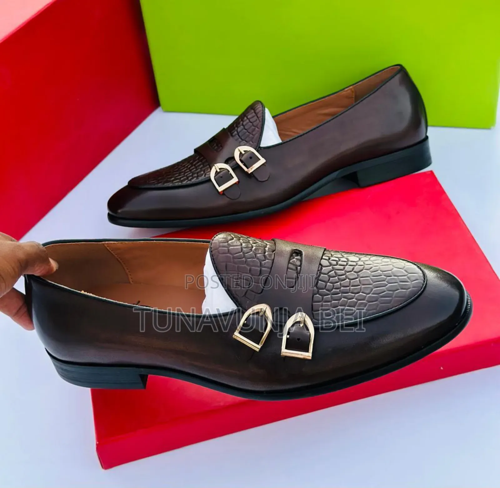Anax Brand / Pure Leather Shoes 