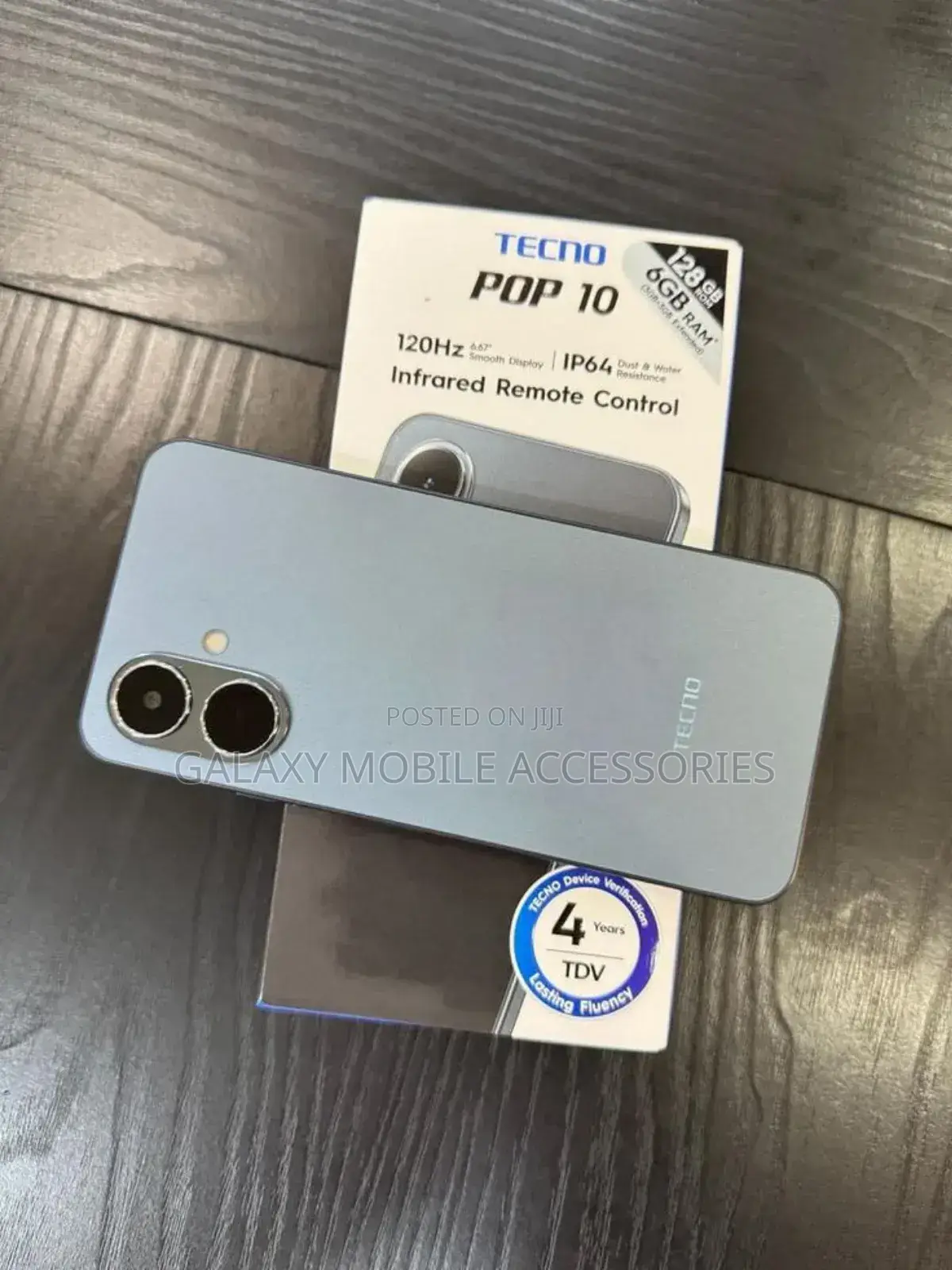 New Tecno Pop 10 128 GB Black