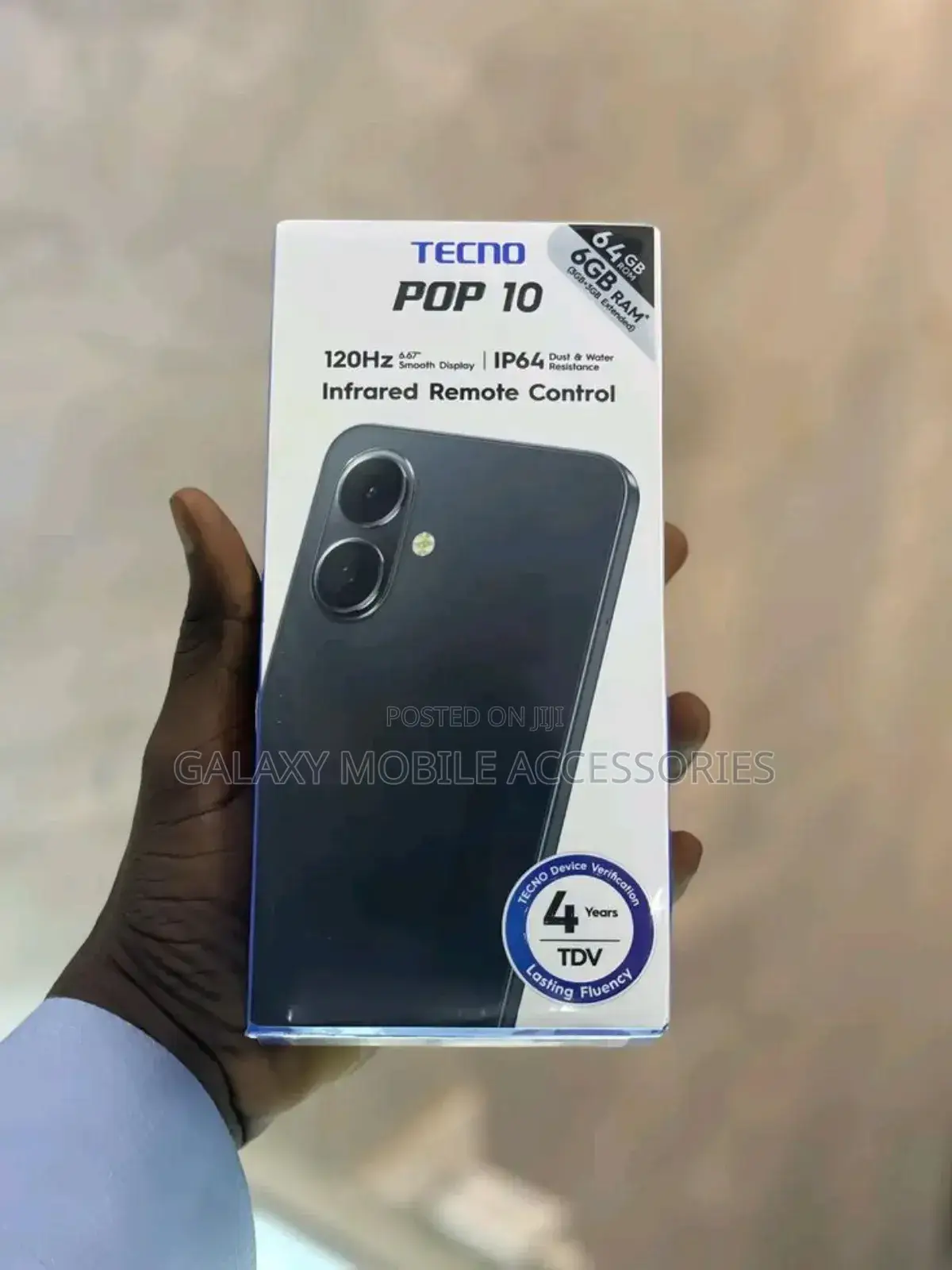 New Tecno Pop 10 128 GB Black