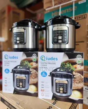 Qiudes Pressure Cooker Liter 8 Ni Imara Sana Inapika Kila Kitu