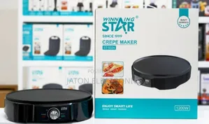 Winning Star Crepe Maker 
 •1200w