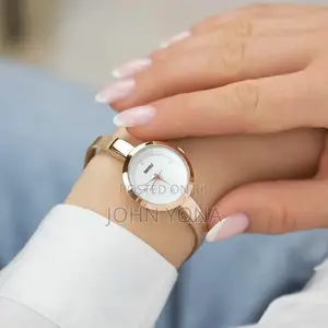 Skmei Watch for Ladies Gold