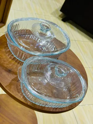 Bakuli 2pcs Kioo Kizito Microwave Safe