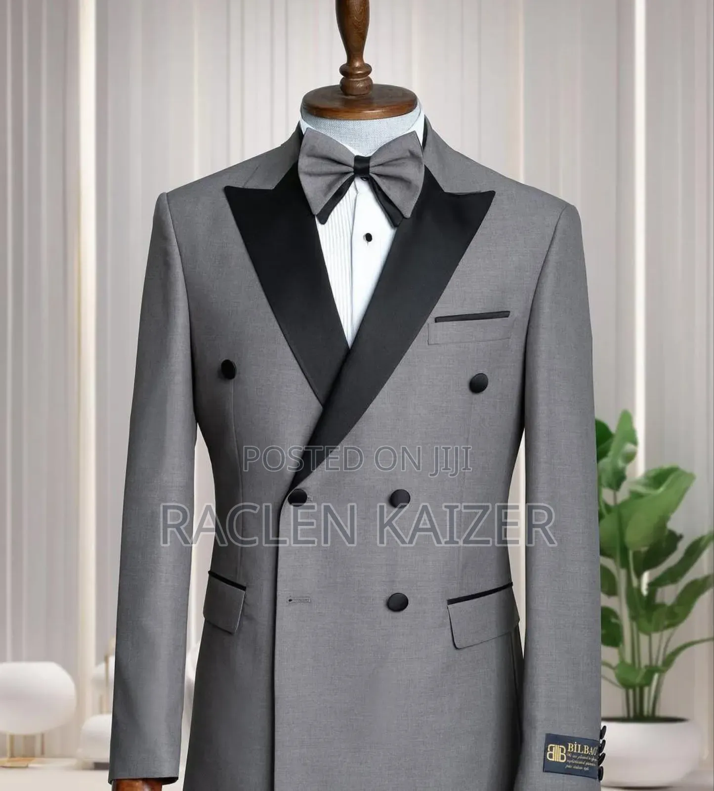 A Shawl Lapel, Featuring a Grey Jacket Suits