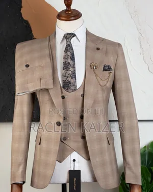 A Beige Color Suits