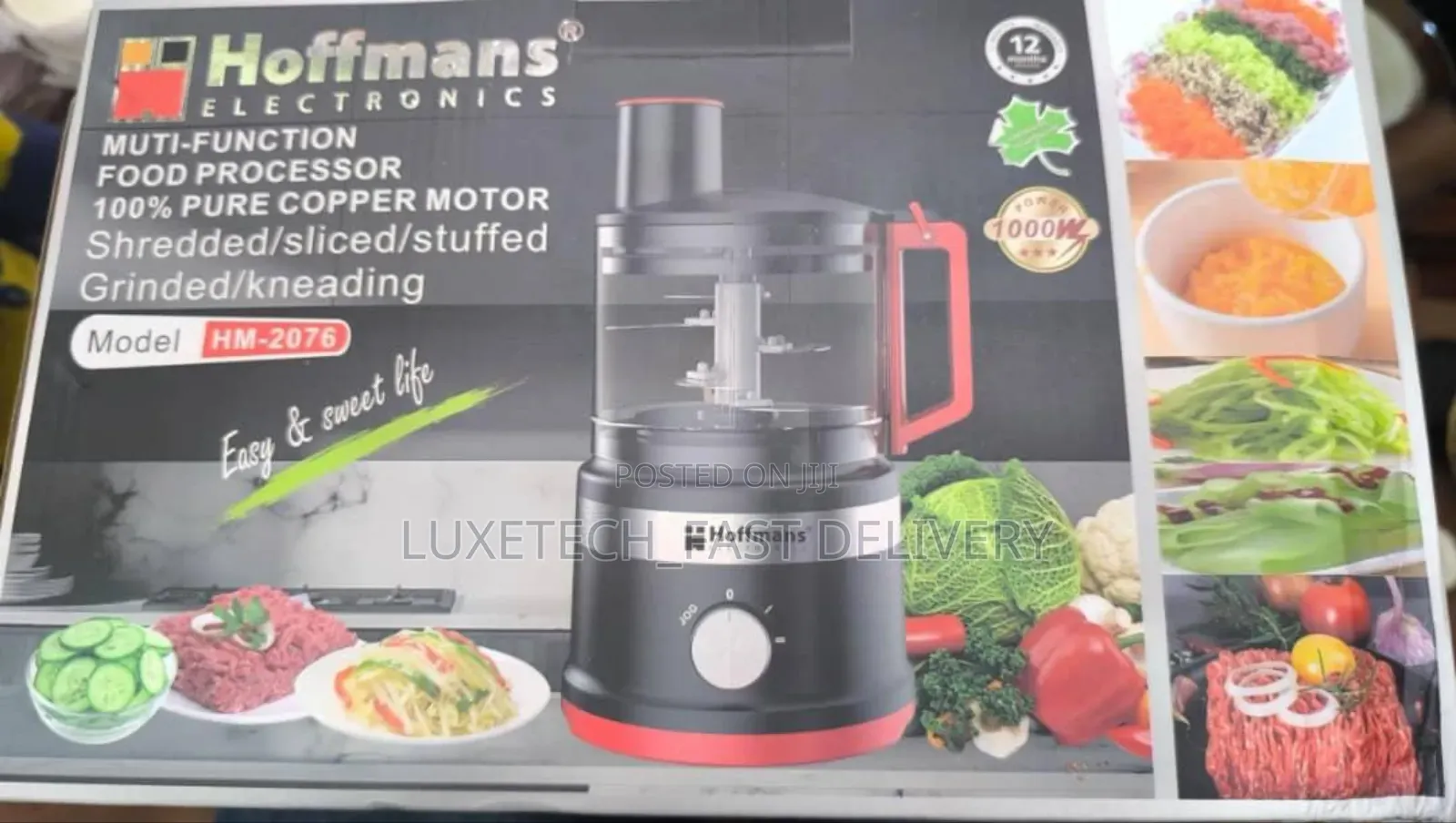 Hoffmans Multi-Function Food Processor/Food Chopper