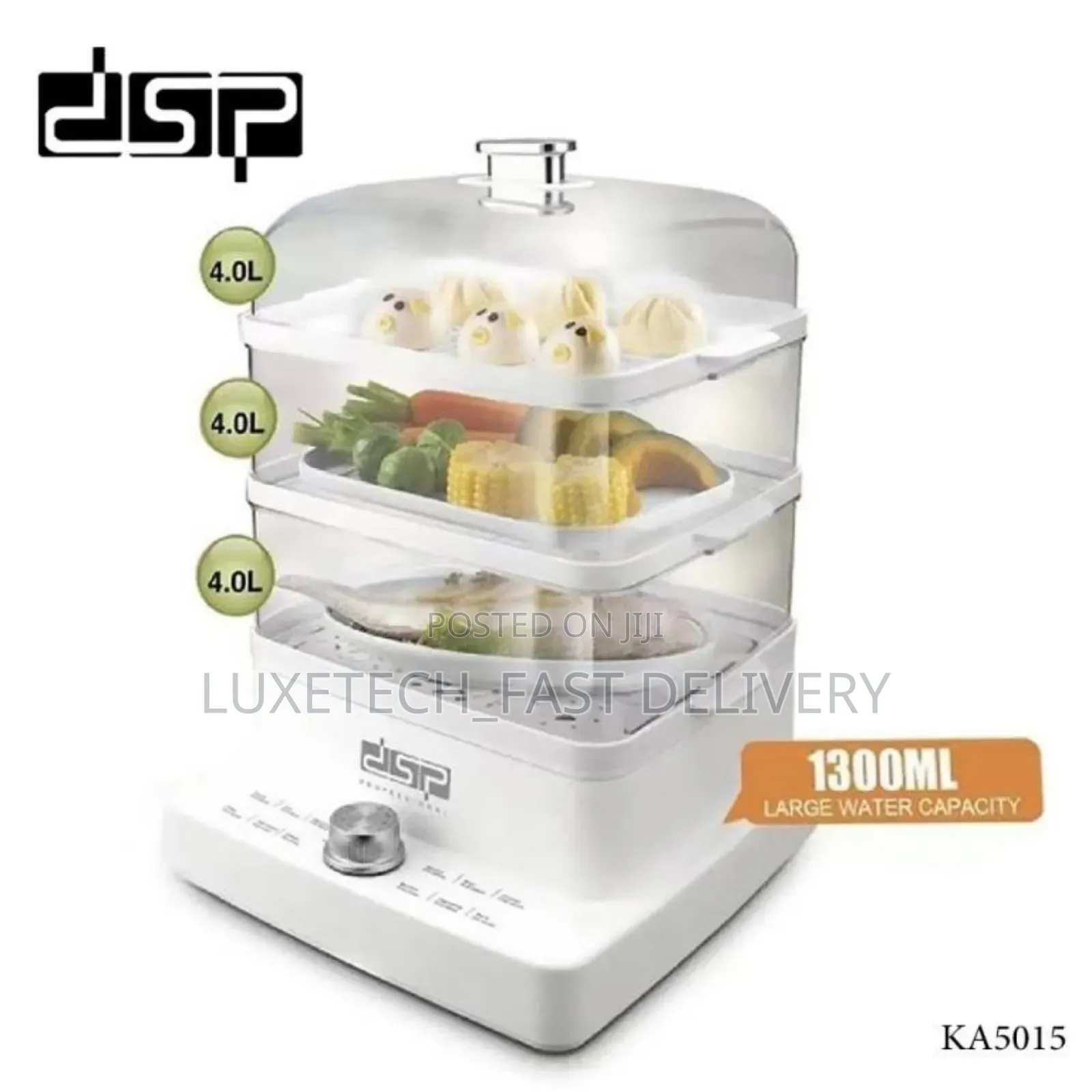 DSP Professional Electric Steamer 12l