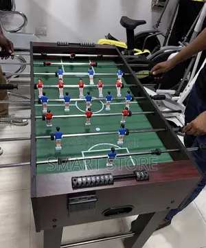 Volcan Foosball/Soccer Table – Brown Black