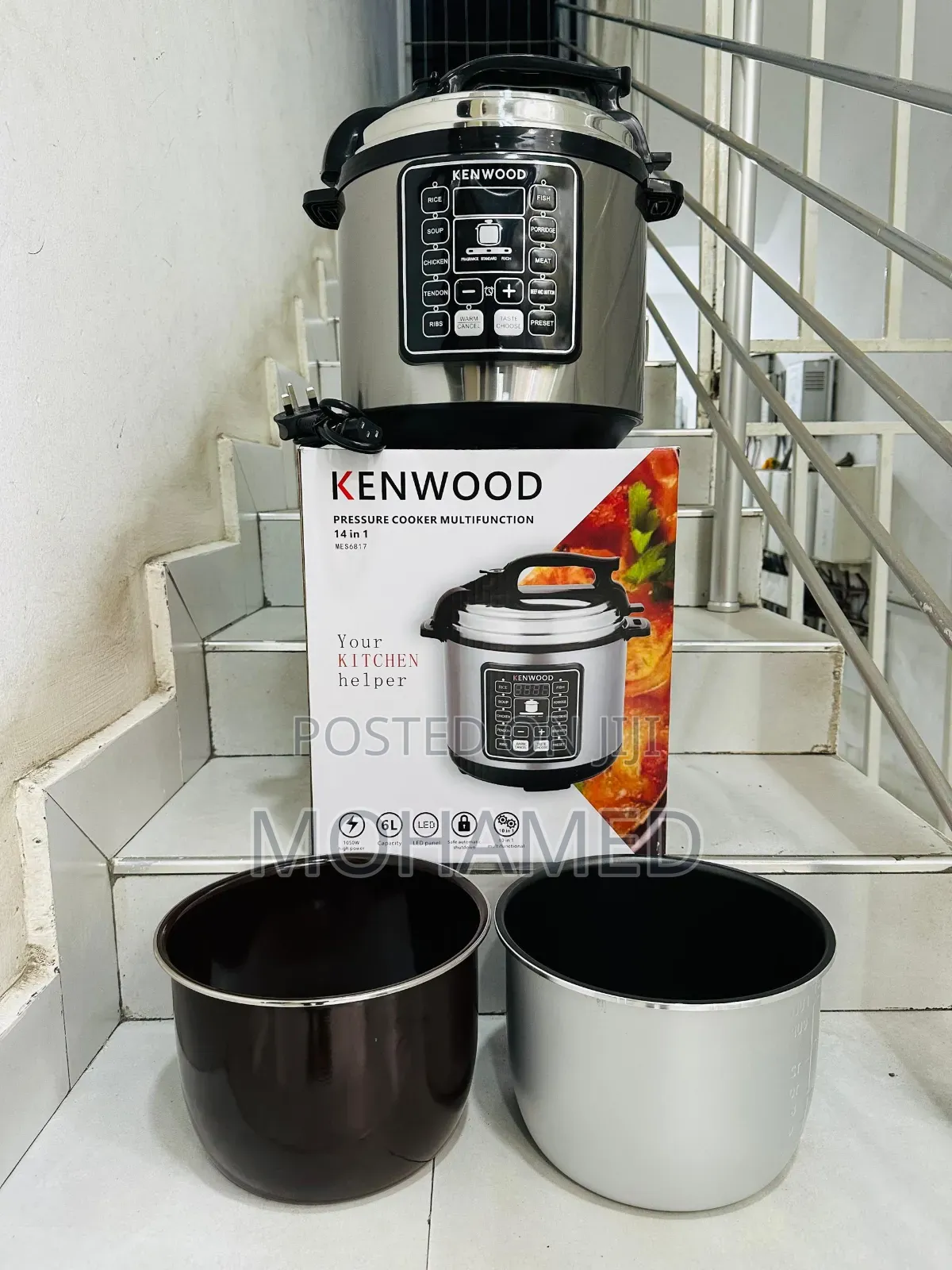 Kenwood Pressure Cooker Sufuria 2