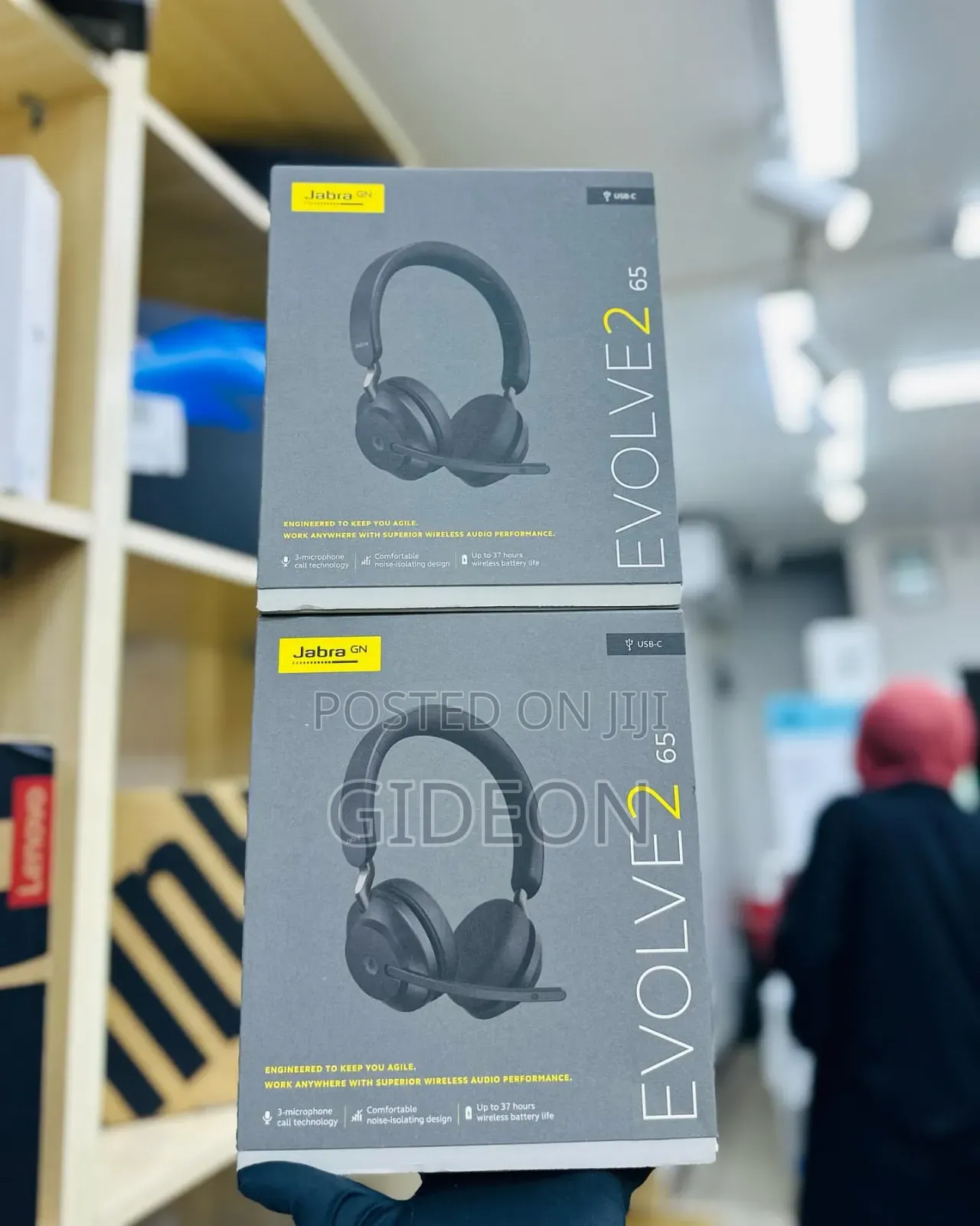 Jabra Evolve 2 Wireless Headset
