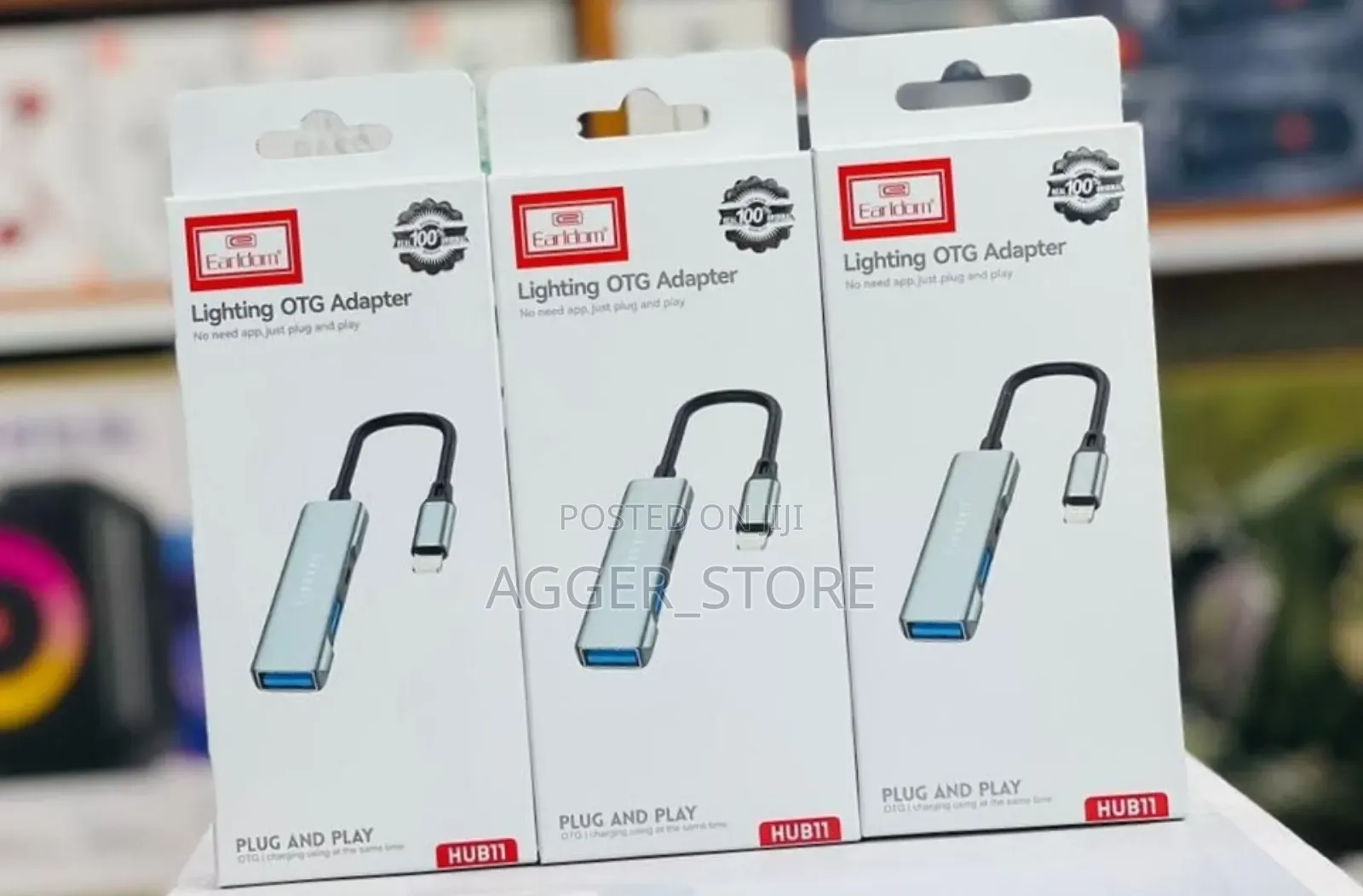 Ealydom Lightning Otg Adapter
