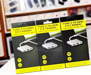Type-C to Hdmi 3 in 1 Adapter (For Phone and Pc)
